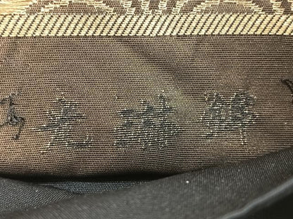 平和屋着物◎六通柄袋帯　光琳錦　切嵌吉祥文　金糸　正絹　逸品　CABI4634nb