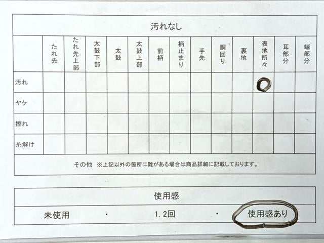 平和屋着物◎八寸名古屋帯　格子柄　一重帯　正絹　逸品　CABI4665nb