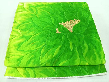平和屋着物◎六通柄袋帯　唐織　舞花文　金銀糸　正絹　逸品　CABI4769nb