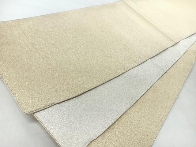 平和屋着物◎全通柄袋帯　綴れ　霞文　金糸　正絹　逸品　未使用　CABI4772nb