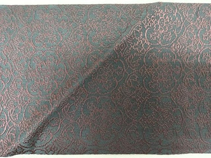 平和屋着物◎九寸名古屋帯　更紗花文　正絹　逸品　CABI4775nb