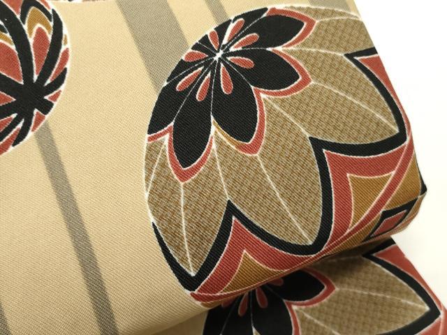 平和屋着物●H・L（アッシュエル）　HENRI-LUC CHAPUIS　半幅帯　手毬/てまり　CABI4853ak