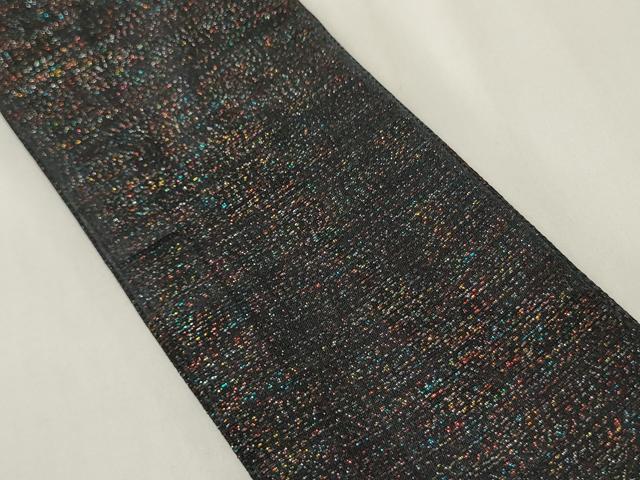 平和屋着物●男性　両面　角帯　舞鳥文　霞文　正絹　逸品　CABI4884ak
