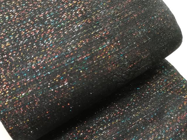 平和屋着物●男性　両面　角帯　舞鳥文　霞文　正絹　逸品　CABI4884ak