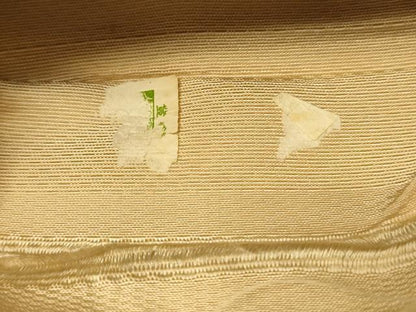 平和屋着物●本場筑前博多織　半幅帯　花織　幾何学文　正絹　逸品　CABI4953ak