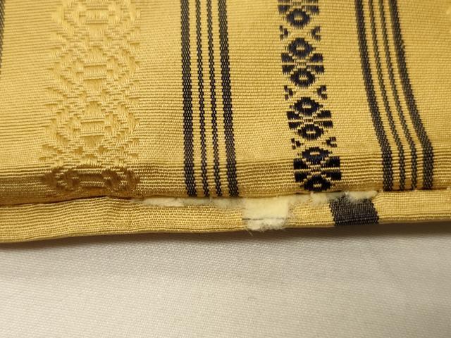 平和屋着物○本場筑前博多織 半幅帯 献上柄 正絹 逸品 CABI4986ak