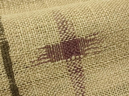 平和屋着物＊夏物　八寸名古屋帯　絣文様　正絹　逸品　CABI5207rv
