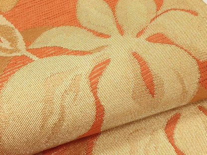 平和屋着物＊夏物　六通柄袋帯　杜若　金糸　正絹　逸品　CABI5220rv