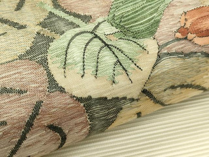 平和屋着物＊夏物　八寸名古屋帯　絽綴れ　成り物　正絹　逸品　CABI5225rv