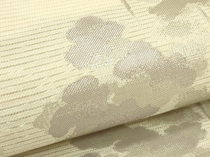 平和屋着物＊夏物　六通柄袋帯　樹林文　銀糸　正絹　逸品　CABI5231rv