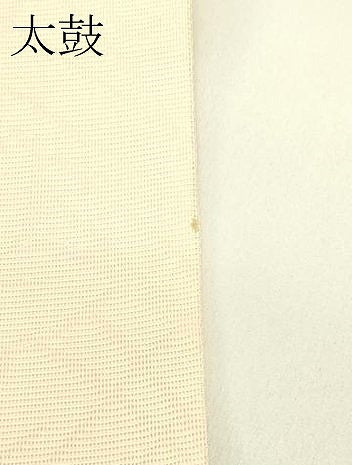 平和屋着物＊夏物　六通柄袋帯　草花文　正絹　逸品　未使用　CABI5232rv