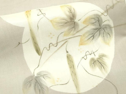 平和屋着物＊夏物　太鼓柄袋帯　手描き　成り物　正絹　逸品　CABI5233rv