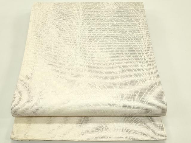 平和屋着物＊夏物　六通柄袋帯　草木文　正絹　逸品　未使用　CABI5235rv