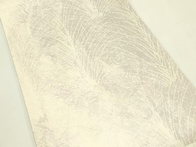 平和屋着物＊夏物　六通柄袋帯　草木文　正絹　逸品　未使用　CABI5235rv