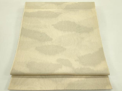 平和屋着物＊夏物　八寸名古屋帯　霞文　正絹　逸品　CABI5244rv