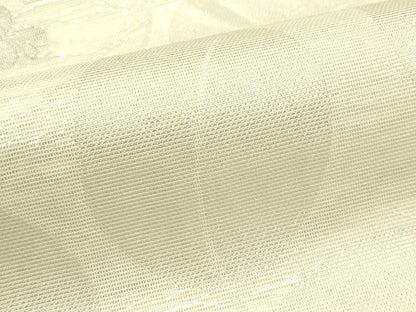 平和屋着物＊夏物　六通柄袋帯　萩　銀糸　正絹　逸品　CABI5260rv