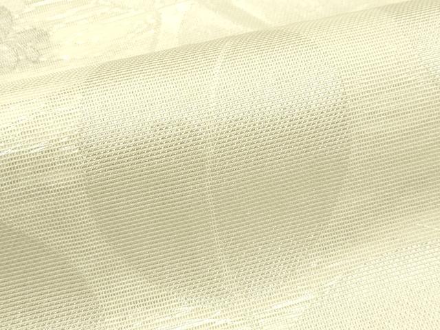 平和屋着物＊夏物　六通柄袋帯　萩　銀糸　正絹　逸品　CABI5260rv