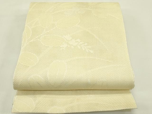 平和屋着物＊夏物　八寸名古屋帯　萩　CABI5264rv