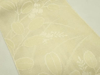 平和屋着物＊夏物　八寸名古屋帯　萩　CABI5264rv