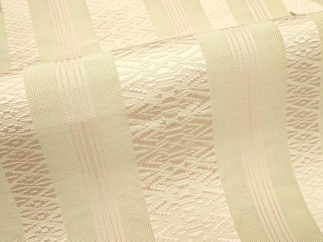 平和屋着物＊夏物　本場筑前博多織　八寸名古屋帯　紗献上　正絹　逸品　CABI5286rv