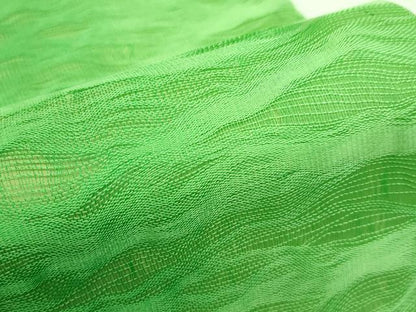 平和屋着物＊夏物　九寸開き名古屋帯　櫛織　霞文　正絹　逸品　CABI5300rv