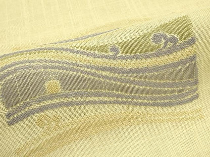 平和屋着物＊夏物　八寸名古屋帯　立波文　CABI5311rv
