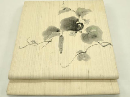 平和屋着物＊夏物　九寸開き名古屋帯　作家物　成り物　正絹　逸品　CABI5322rv