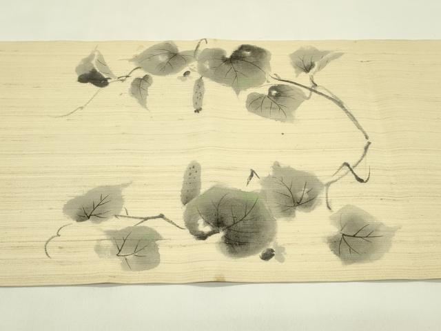 平和屋着物＊夏物　九寸開き名古屋帯　作家物　成り物　正絹　逸品　CABI5322rv