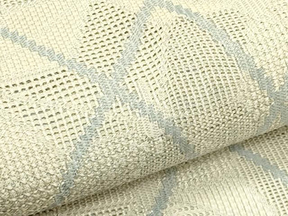 平和屋着物＊夏物　八寸名古屋帯　麻の葉文様　正絹　逸品　CABI5337rv