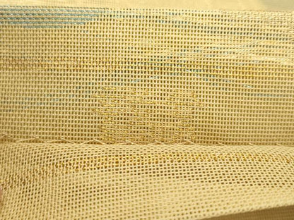 平和屋着物＊夏物　織物一筋名門　織悦　全通柄　本袋帯　草花文　金糸　正絹　逸品　CABI5348rv