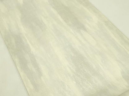 平和屋着物＊夏物　全通柄袋帯　霞文　銀彩　正絹　逸品　CABI5351rv