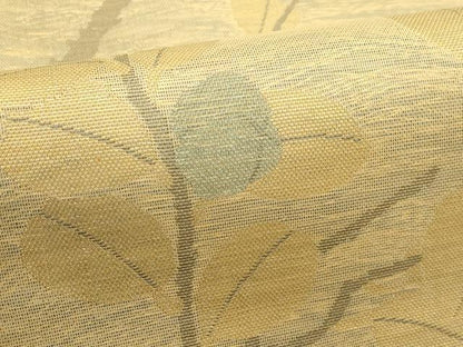 平和屋着物＊夏物　織物一筋名門　織悦　全通柄　本袋帯　枝木の実　金糸　正絹　逸品　未使用　CABI5359rv
