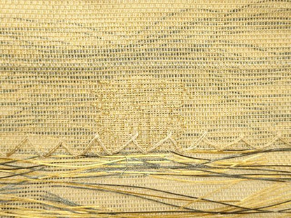 平和屋着物＊夏物　織物一筋名門　織悦　全通柄　本袋帯　枝木の実　金糸　正絹　逸品　未使用　CABI5359rv