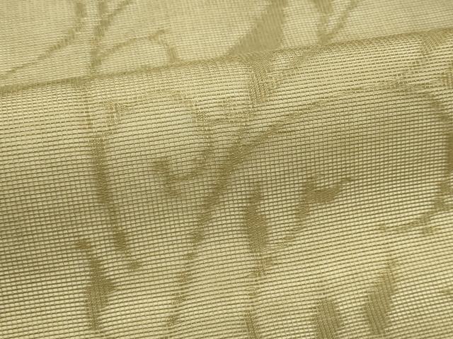 平和屋着物＊夏物　九寸名古屋帯　唐草文　正絹　逸品　CABI5399rv