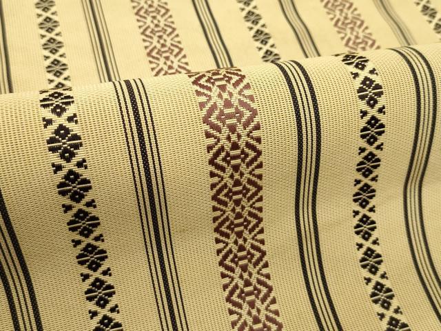 平和屋着物＊夏物　本場筑前博多織　八寸名古屋帯　紗献上　正絹　逸品　CABI5407rv