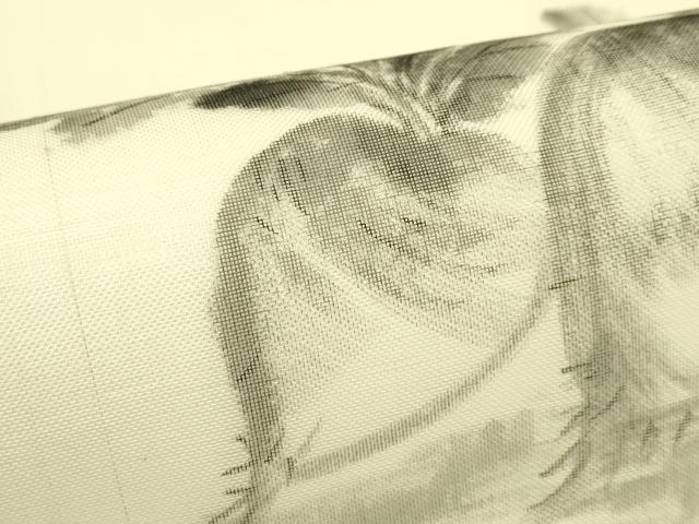 平和屋着物＊夏物　九寸名古屋帯　作家物　手描き　成り物　蕪　正絹　逸品　未使用　CABI5423rv