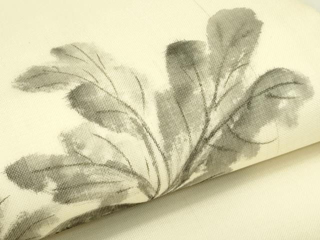 平和屋着物＊夏物　九寸名古屋帯　作家物　手描き　成り物　蕪　正絹　逸品　未使用　CABI5423rv