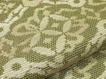 平和屋着物＊夏物　全通柄　京袋帯　七宝文　金銀糸　正絹　逸品　CABI5431rv