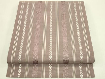 平和屋着物＊夏物　本場筑前博多織　八寸名古屋帯　紗献上　正絹　逸品　CABI5440rv