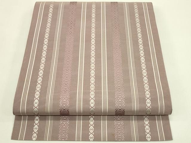 平和屋着物＊夏物　本場筑前博多織　八寸名古屋帯　紗献上　正絹　逸品　CABI5440rv