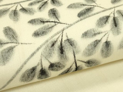 平和屋着物＊夏物　九寸名古屋帯　手描き　萩　正絹　逸品　CABI5467rv
