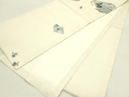 平和屋着物＊夏物　九寸開き名古屋帯　絞り　成り物　正絹　逸品　CABI5479rv