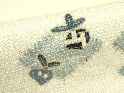 平和屋着物＊夏物　九寸開き名古屋帯　絞り　成り物　正絹　逸品　CABI5479rv