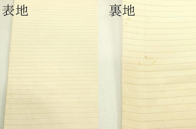 平和屋着物＊夏物　絽塩瀬　九寸名古屋帯　作家物　手描き　風景文　正絹　逸品　CABI5485rv