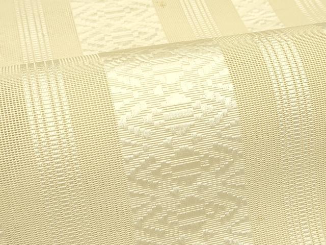 平和屋着物＊夏物　本場筑前博多織　八寸名古屋帯　紗献上　蜂蜜色　正絹　逸品　CABI5506rv