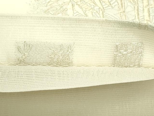 平和屋着物＊夏物　松尾光琳　六通柄袋帯　唐織　笹竹文　金糸　正絹　逸品　未使用　CABI5518rv