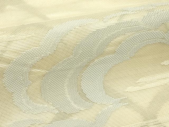 平和屋着物＊夏物　太鼓柄袋帯　雲重ね文　正絹　逸品　CABI5544rv