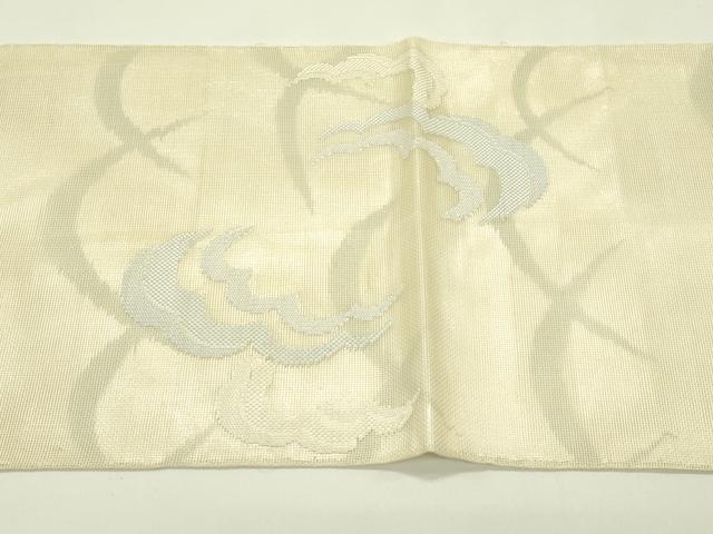 平和屋着物＊夏物　太鼓柄袋帯　雲重ね文　正絹　逸品　CABI5544rv
