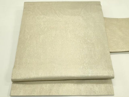 平和屋着物＊夏物　九寸名古屋帯　霞文　正絹　逸品　CABI5588rv