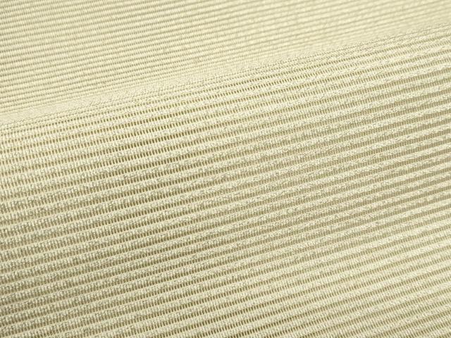 平和屋着物＊夏物　八寸名古屋帯　絽綴れ　銀通し地　正絹　逸品　CABI5594rv